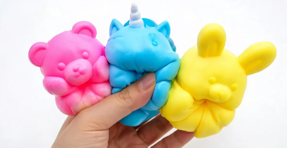 Slow rebound squishies