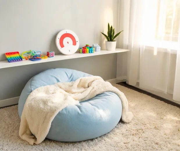 Fidget calm corner